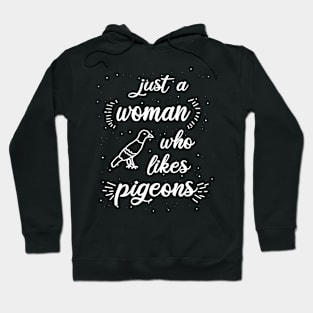 Women pigeons love lovers saying pigeon breeding Hoodie